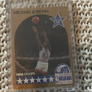 Michael Jordan NBA Hoops All-Star Card